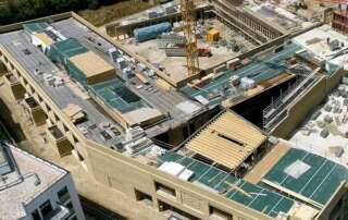 vidéo drone construction chantier